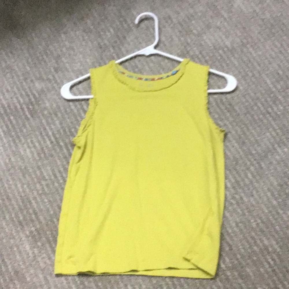 Girls yellow tank